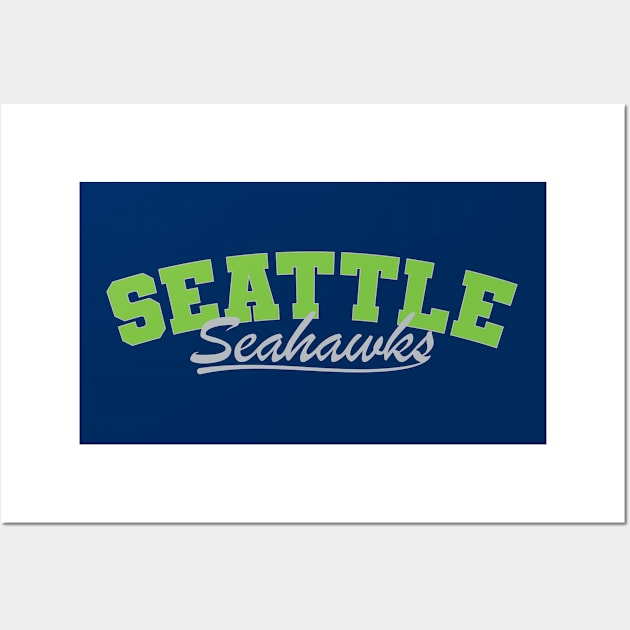 Seattle Seahawks Wall Art by Nagorniak